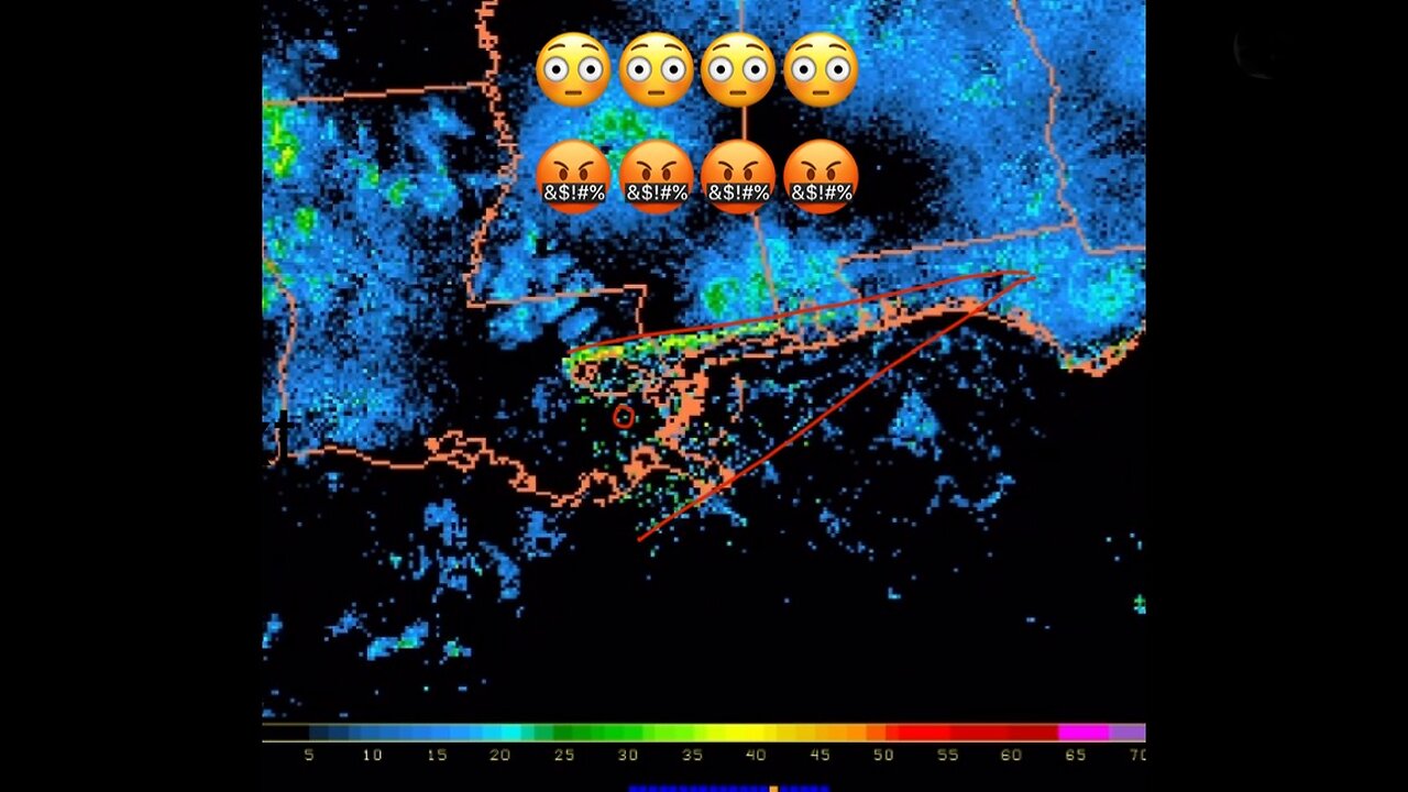 Doppler Scalar Beams Chemtrails Particles In IR Cam's Am, Last 2 Weeks Below New Orleans🎯SEE DESC🎯