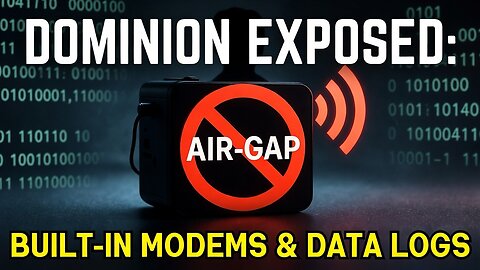 EXPOSED: Dominion Voting Systems' Secret Modems & the 2020 Election | Prof. David Clements