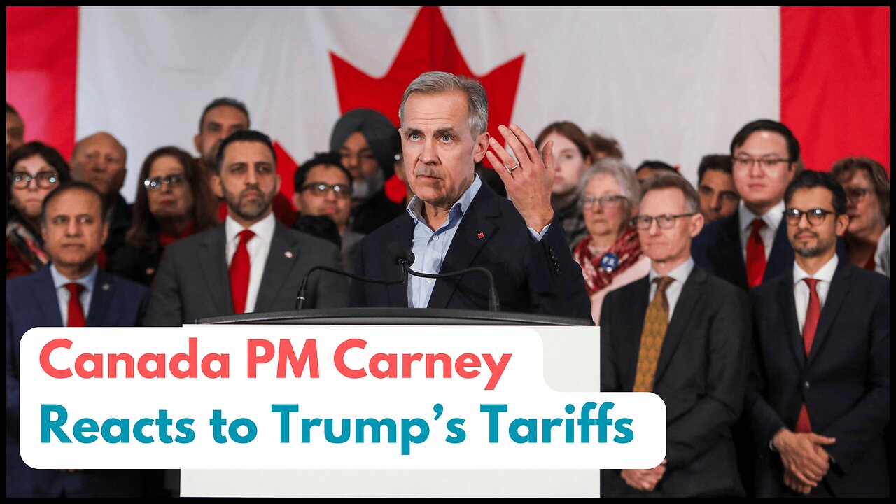 Live: Canadian PM Carney Responds to Trump’s Tariff Announcement | US Trade War | Amaravati Today