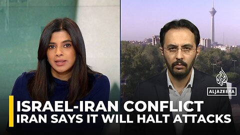 Iran says it will halt attacks of Israel stops its _illegal aggression_