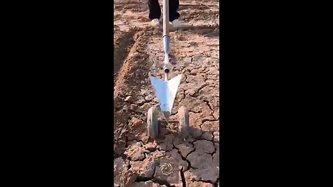 Simple Innovation for Farmers: Practical & Economical Manual Plow Tool.