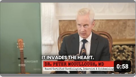 "Dr. McCullough's alarming revelation regarding the COVID-19 vaccine's health impact"