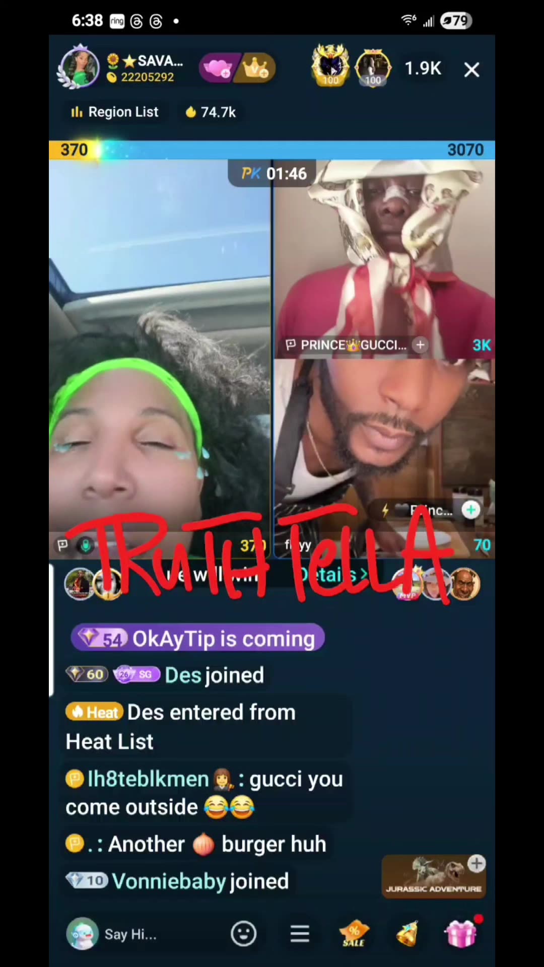 SAVANNA MARIA GARCIA JOINS TEAM PK AFTER TALKING TO POLICE AT MADAM LO HOUSE