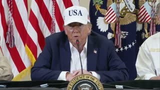 President Trump's Roundtable with Texas Governor Abbott and First Responders, July 11, 2025