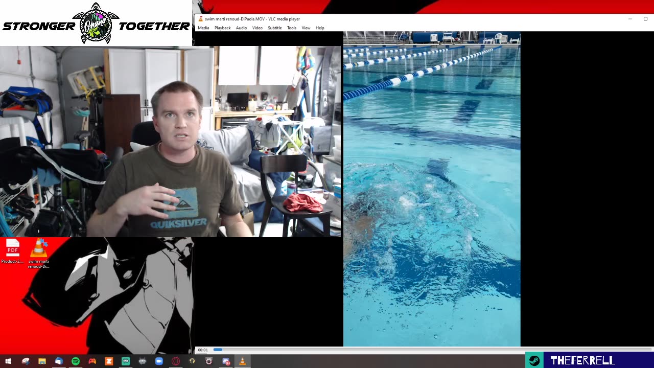 Marti Swim Technique Review Video