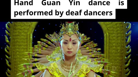 Deaf dancers performing in perfect harmony: Thousand-Hand Guan Yin