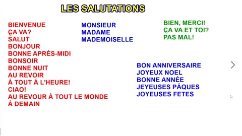 French for beginners