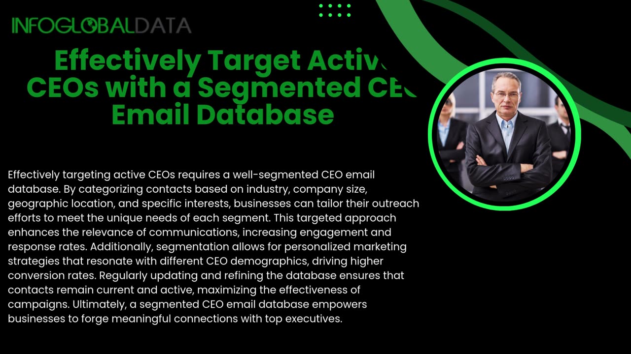 Get Access to Authentic Email List of CEOs For Better Email Marketing