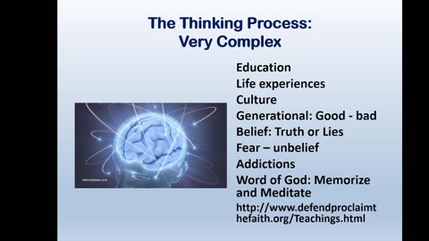 Bible Teaching: Jesus Christ Came to Free the Mind (Lk 4:18)