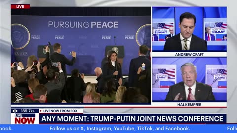 President Trump Lands at U.S. Military Base in Alaska for Putin Summit - Watch Liv