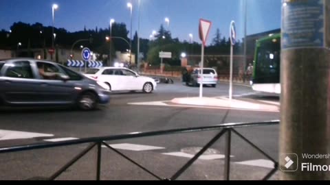 Accidente de coche en Cáceres