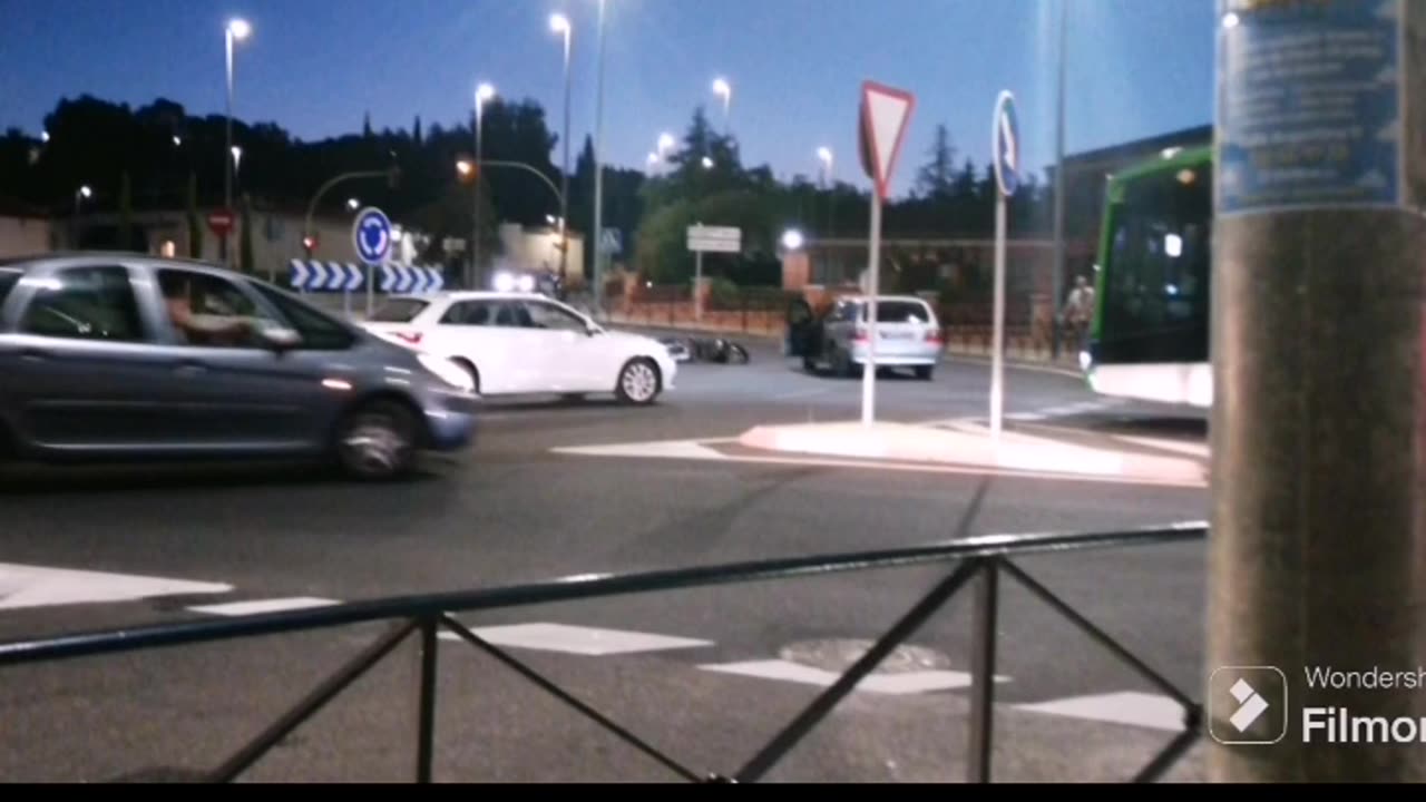 Accidente de coche en Cáceres