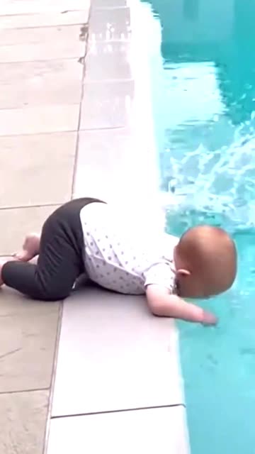 Best Friends Jumps Just in Time to Save Baby #CCTVFootage