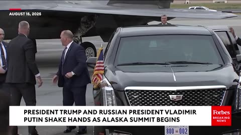 BREAKING NEWS: President Trump And Russian President Putin Host A Bilateral Meeting In Alaska