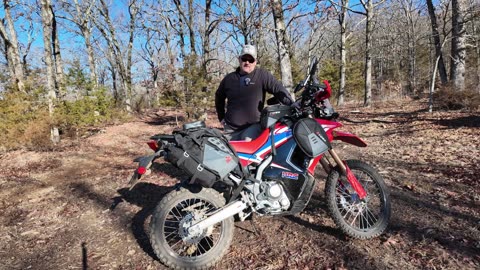 Iron butt SaddleSore 1000 miles CRF300L Rally? Adventure Motorcycle Riding Arkansas is Awesome