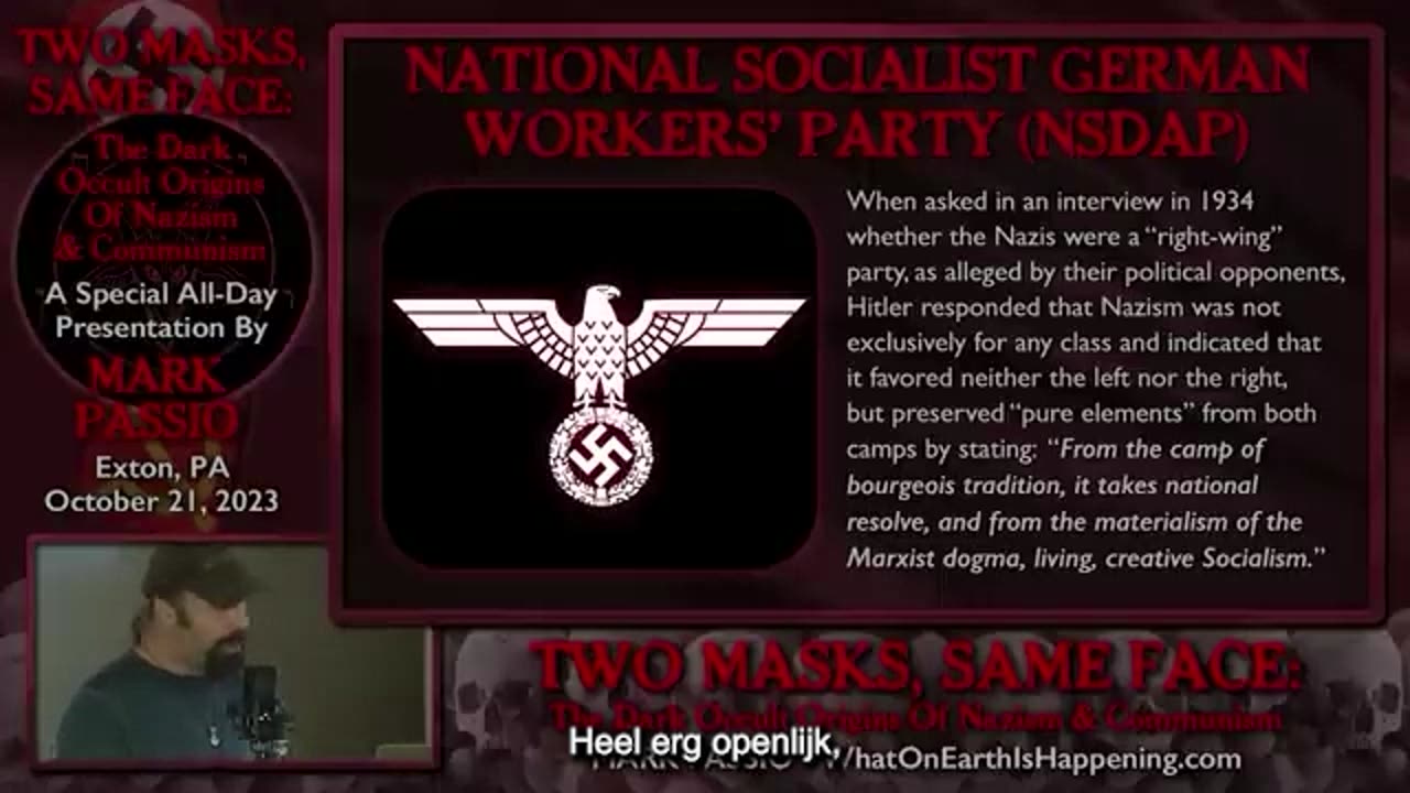 Mark Passio - Origins Of Nazism & Communism (Part 2) (Dutch/NL Subs)