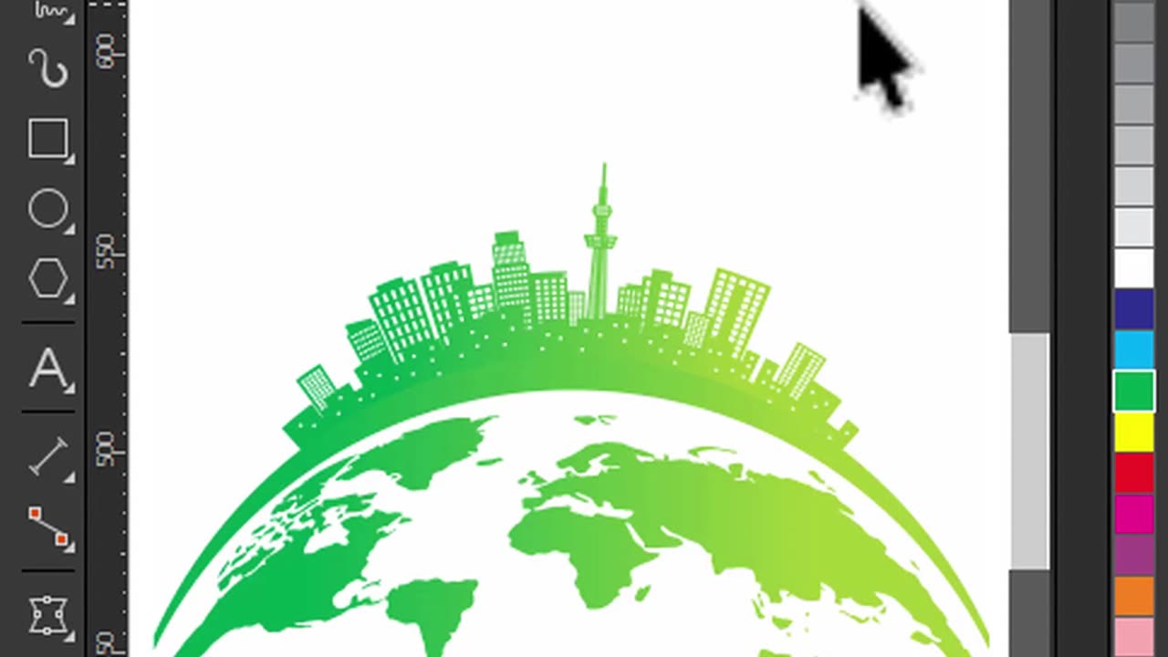 Simple tips to draw curved buildings in coreldraw