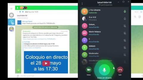 Coloquio del 28 de mayo del 2023