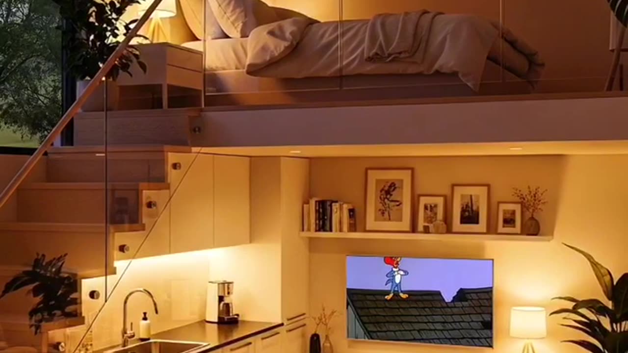 Discover the perfect blend of modern design and cozy living in this stunning loft apartment! ✨