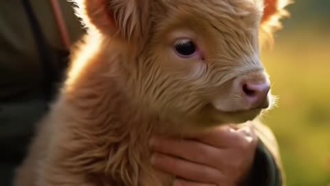 The Cutest Mini Highland Calf Moments Ever! 🐮💕 Prepare to Melt!