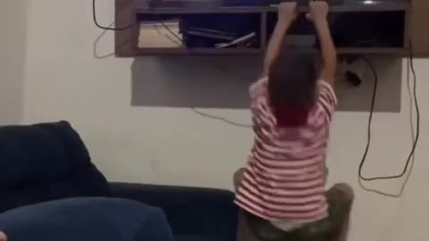 😂📺 You Won't Believe What Happens on This TV Rack! | FunFM