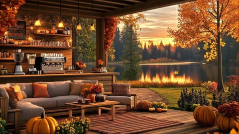 Sunset Cozy Ambience | Happy Bossa Nova Jazz for Studying, Working & Enjoying a Peaceful Moment 🎷☕