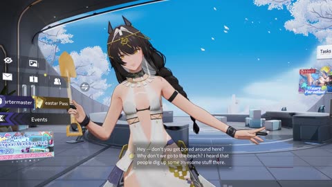 Snowbreak Mauxir Shadow Ka Sizzling Holiday Lobby Interactive