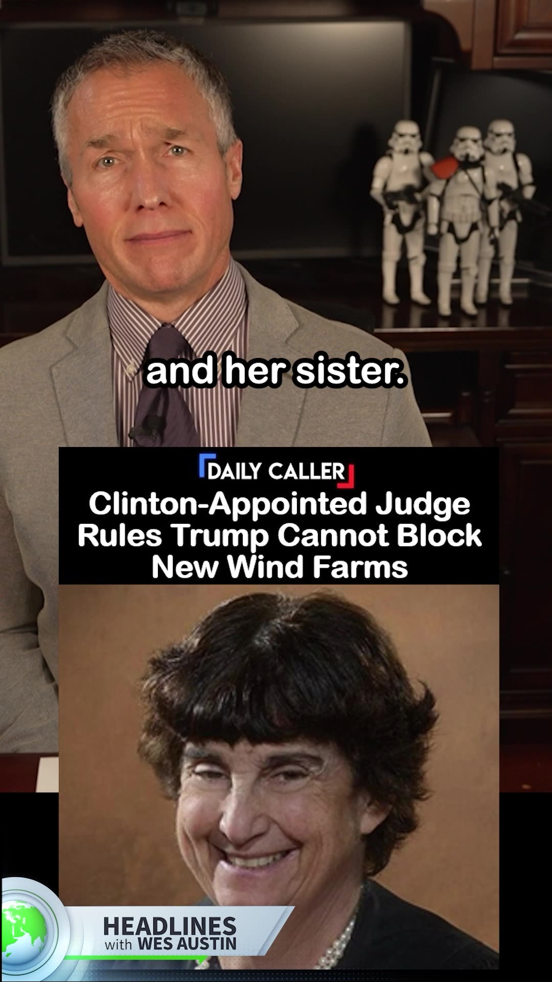 Judge Overrules Trump, Orders More Windmills