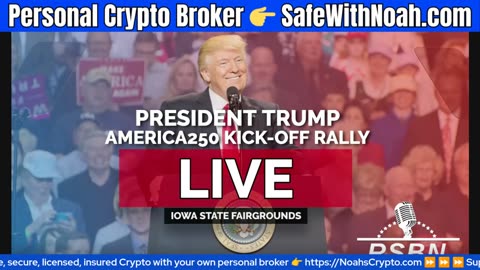 🟢 WATCH: President Trump LIVE Rally From Iowa -- America250 Kick-Off Rally
