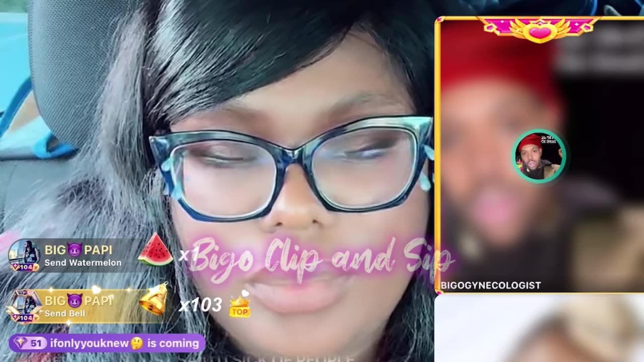 Moet ft BigoGynecologist n Mz Janice Bun going at it n she loves to see it 5/23/25 #bigoclipandsip