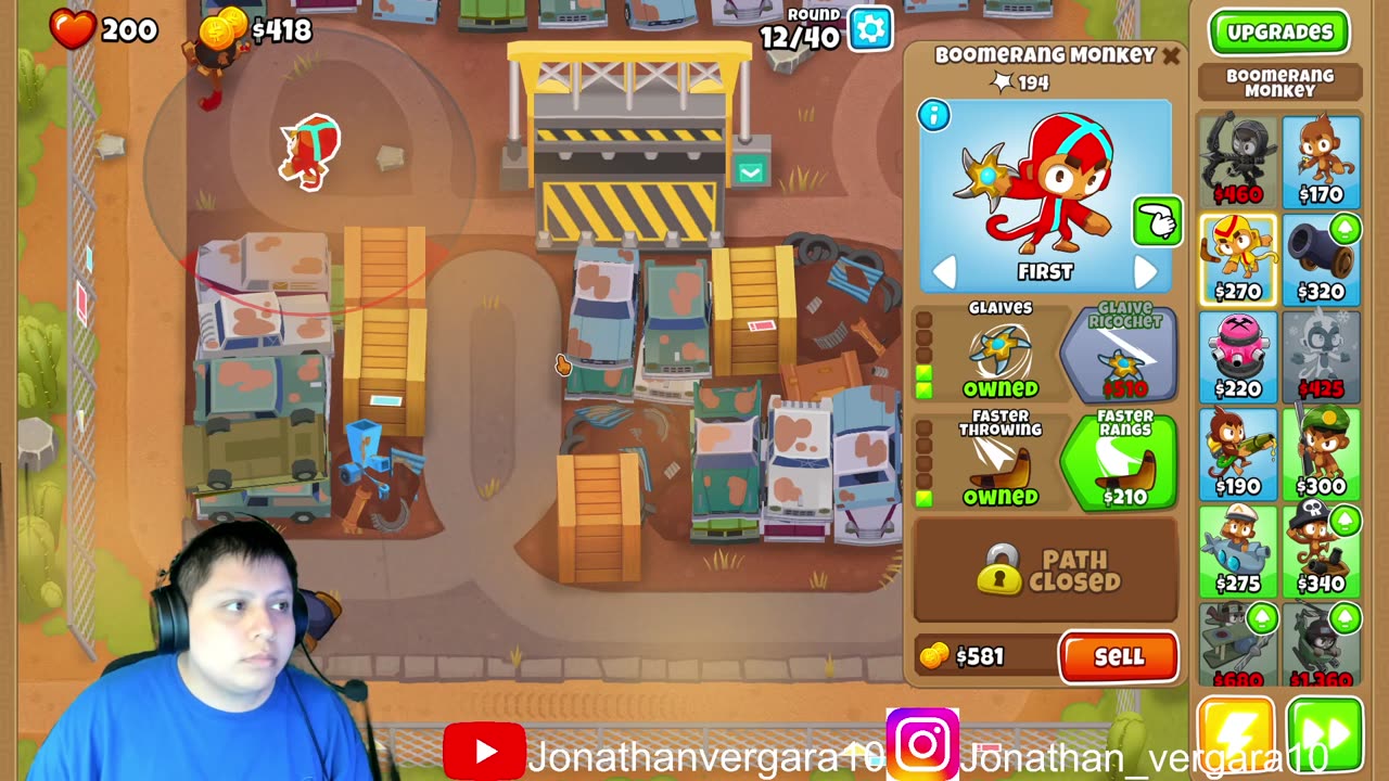 bloons tower defense gameplay commentary