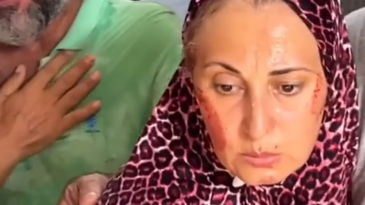 20240816 - Khan Yunis - A Palestinian mother was deeply shocked after the martyrdom of her son