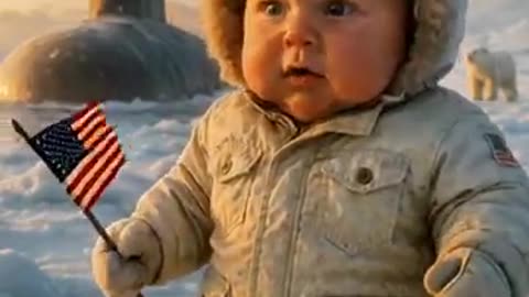 Cute baby trump