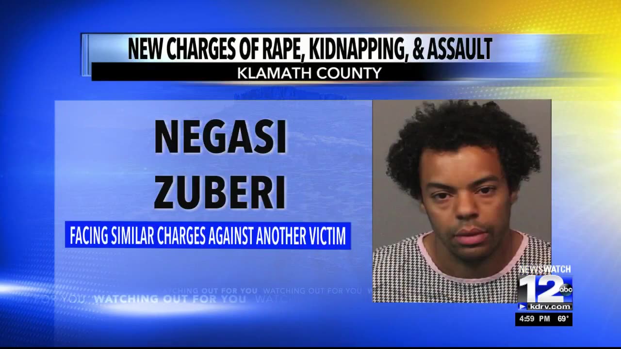 Black man facing new charges of rape, kidnapping and assault