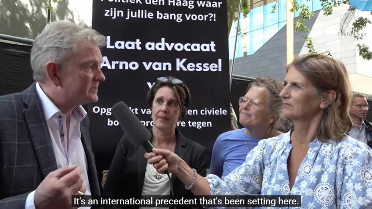 Genocide Charges Being Laid in Dutch Court | Jim Ferguson and Meike Terhorst