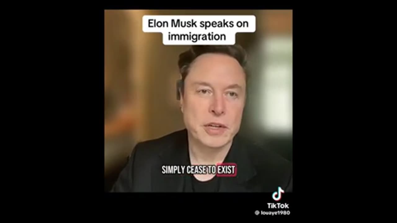 Elon 2.0 on immigration ..