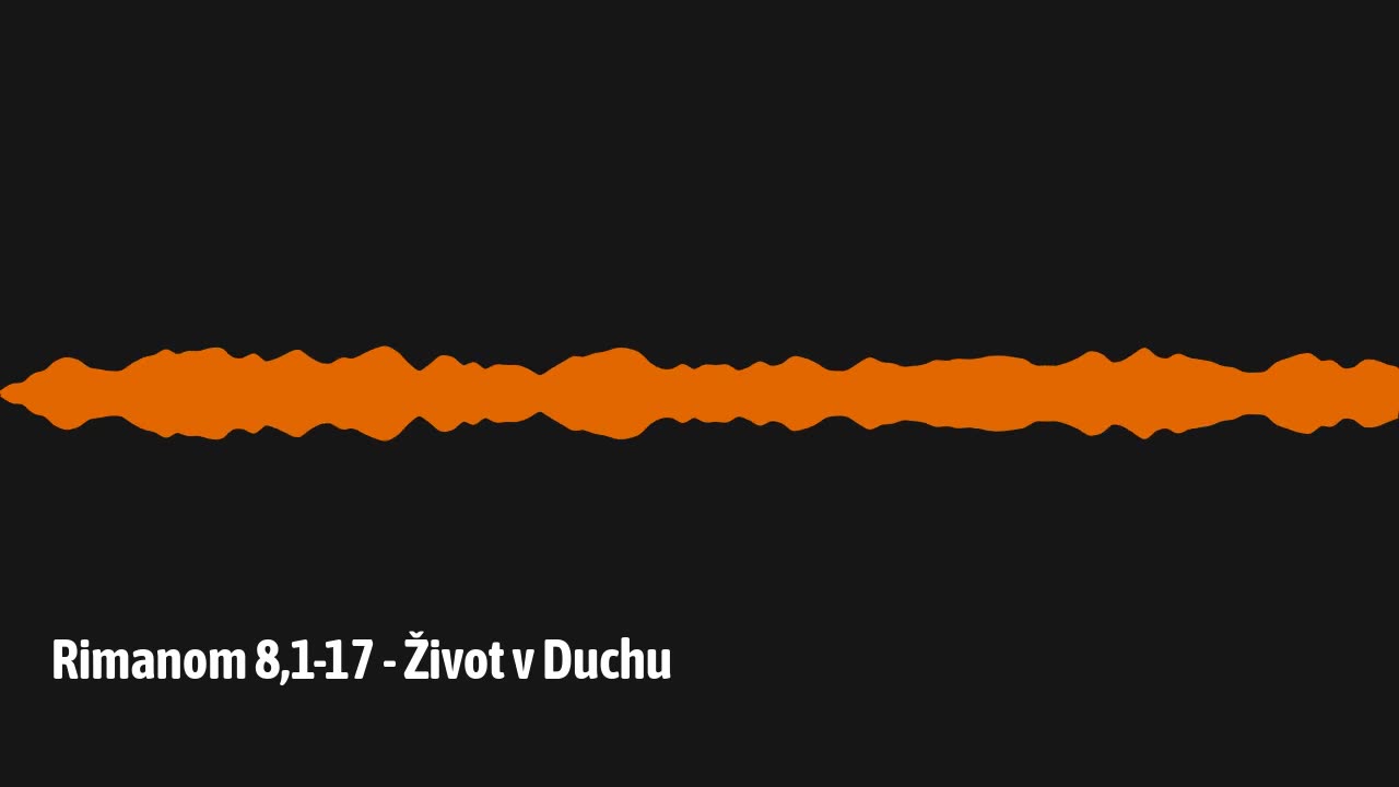 Rimanom 8,1-17 - Život v Duchu