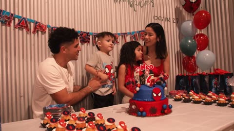 A special party for Neo's fourth birthday!