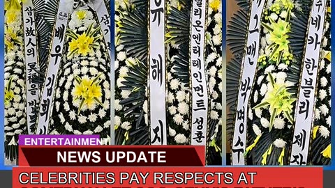 Celebrities Pay Respects at Comedian Lee Soogeun