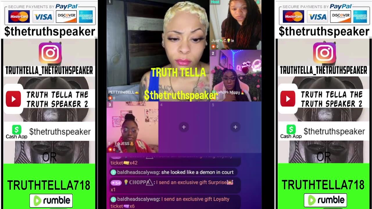 THE ROUND TABLE W/ PETTY THE BELL, PRETTI MISSY, JESSY & COLE