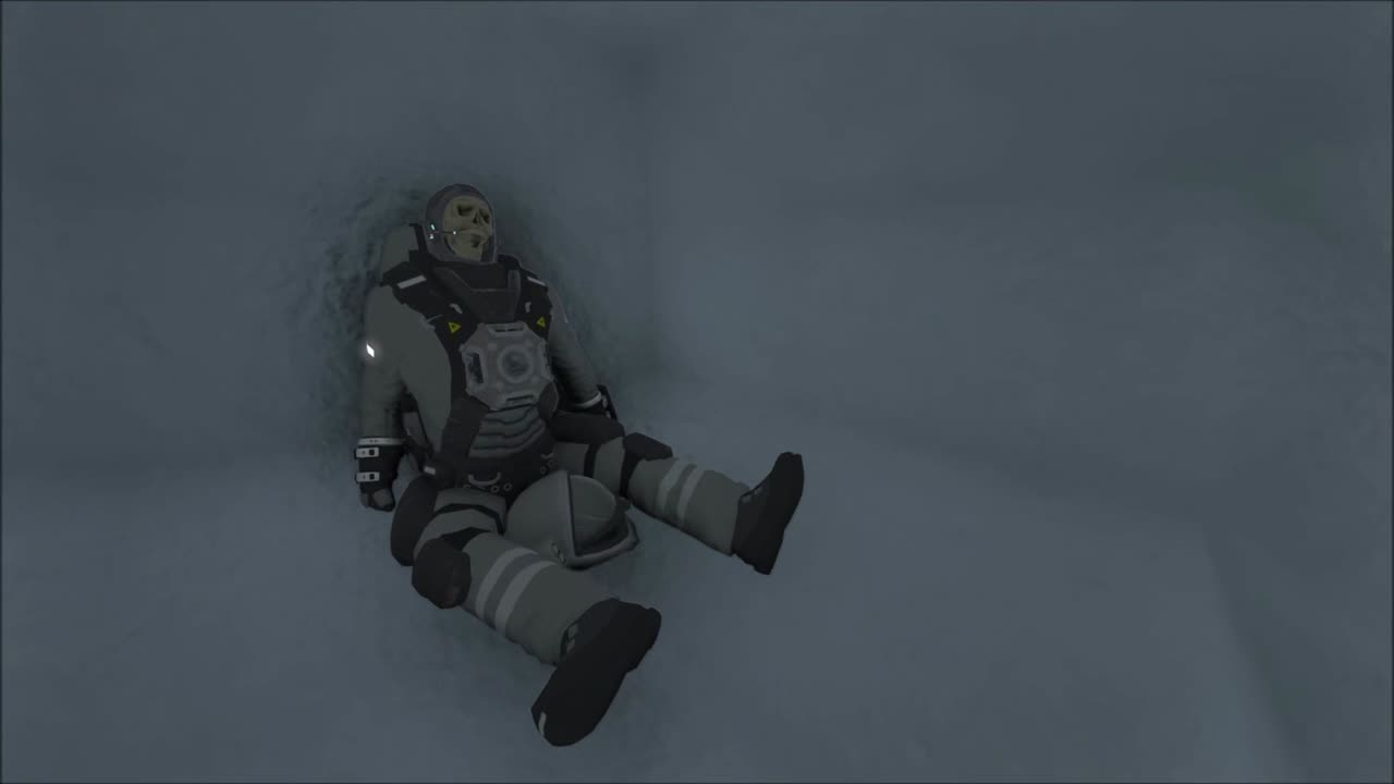 Frozen Chasm Landmark - Medieval Engineers
