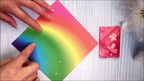 How to make origami money envelope and pink butterfly