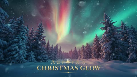 ✨ Aurora’s Christmas Glow – Magical Lullaby for Kids | Peaceful Winter Sleep Music 🌌❄️