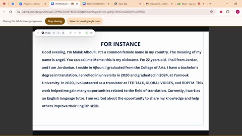 Introduce yourself(2)