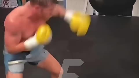 Canelo AGGRESSIVE heavy bag work🔥 #canelo #caneloalvarez #boxingtraining