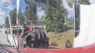 FULL VIDEO: truck driver arrested on suspicion of DUI in a horrific crash