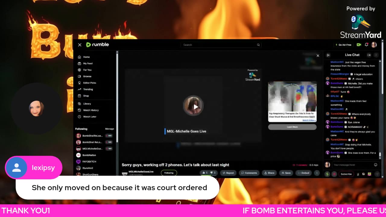 The Relapse shit show of Michelle