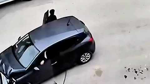 Inches from Tragedy: Child Runs into Traffic, Car Misses by a Miracle