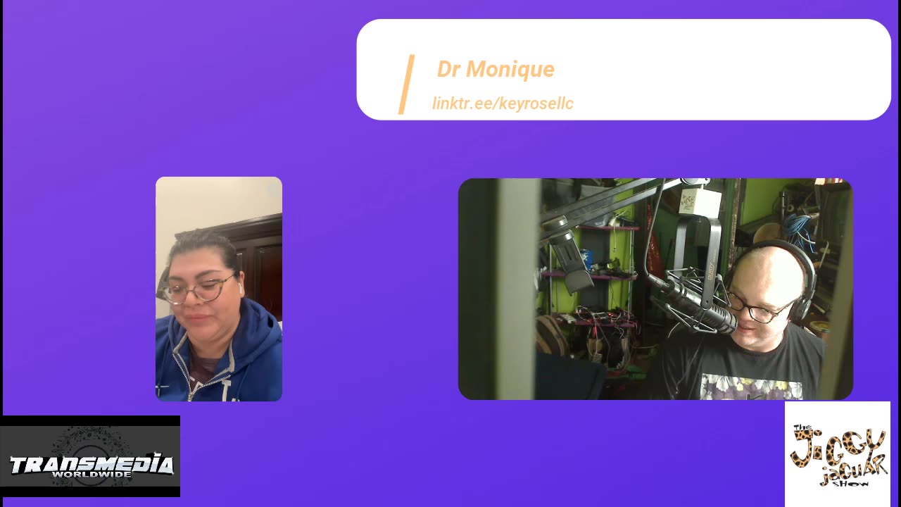 Dr. Monique from Pineapple Support with Jiggy Jaguar 4292025