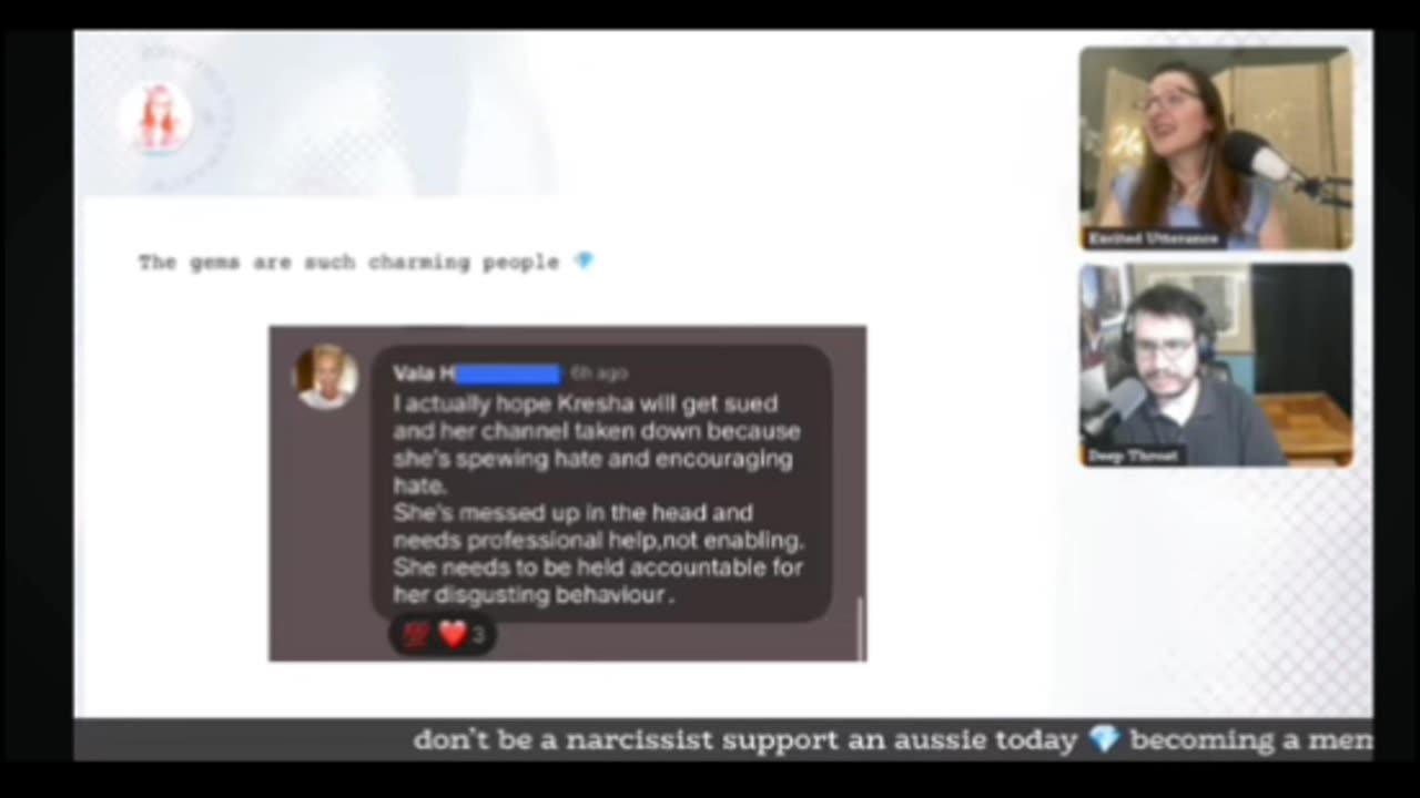 Hidden True Crime's Sycophant Comments Section on Vallow Family Member Standing Up to Her